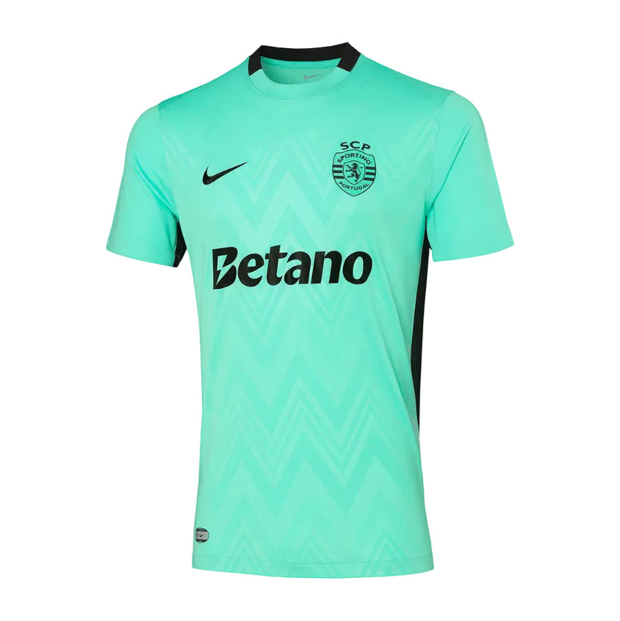 Camisola Alternativa Verde Água Sporting CP 2025-2026