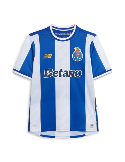 Camisola Principal FC Porto Azul e Branca 2025-2026