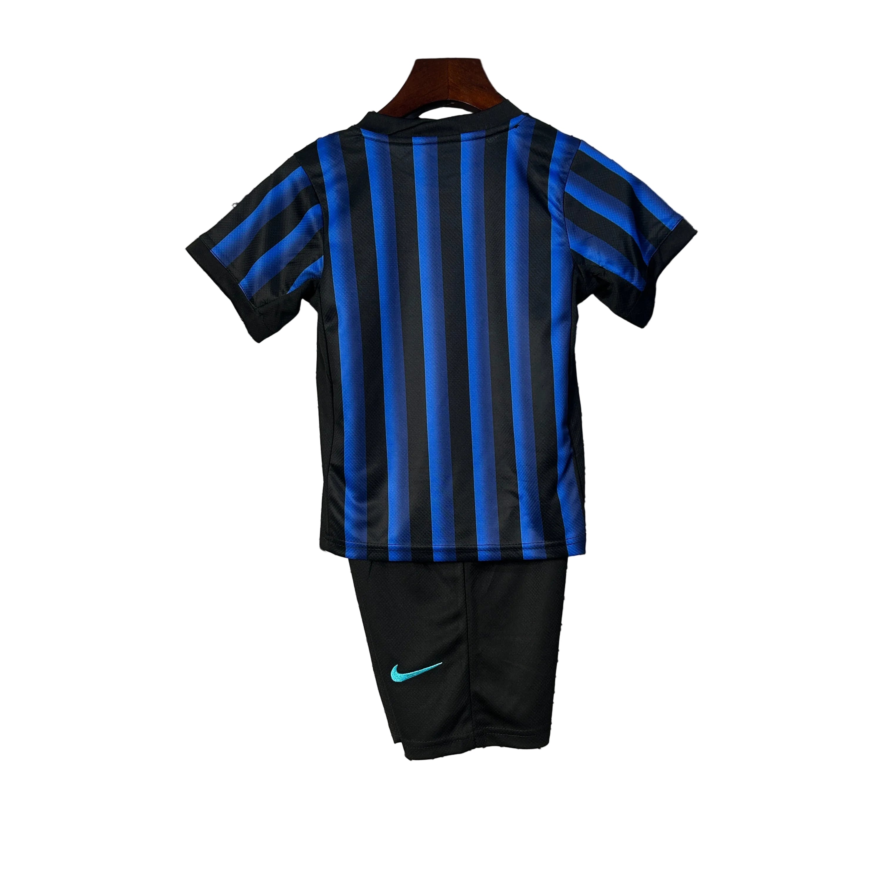 KIT INFANTIL DO INTER DE MILAN 25/26 AZUL E PRETO