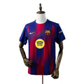 CAMISOLA DO BARCELONA 25/26 VERMELHO E AZUL