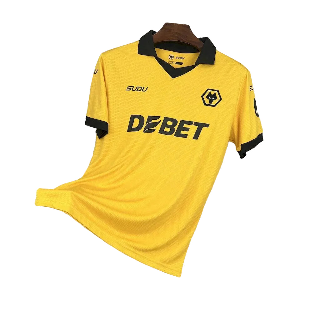 CAMISOLA DO WOLVES 25/26 AMARELO