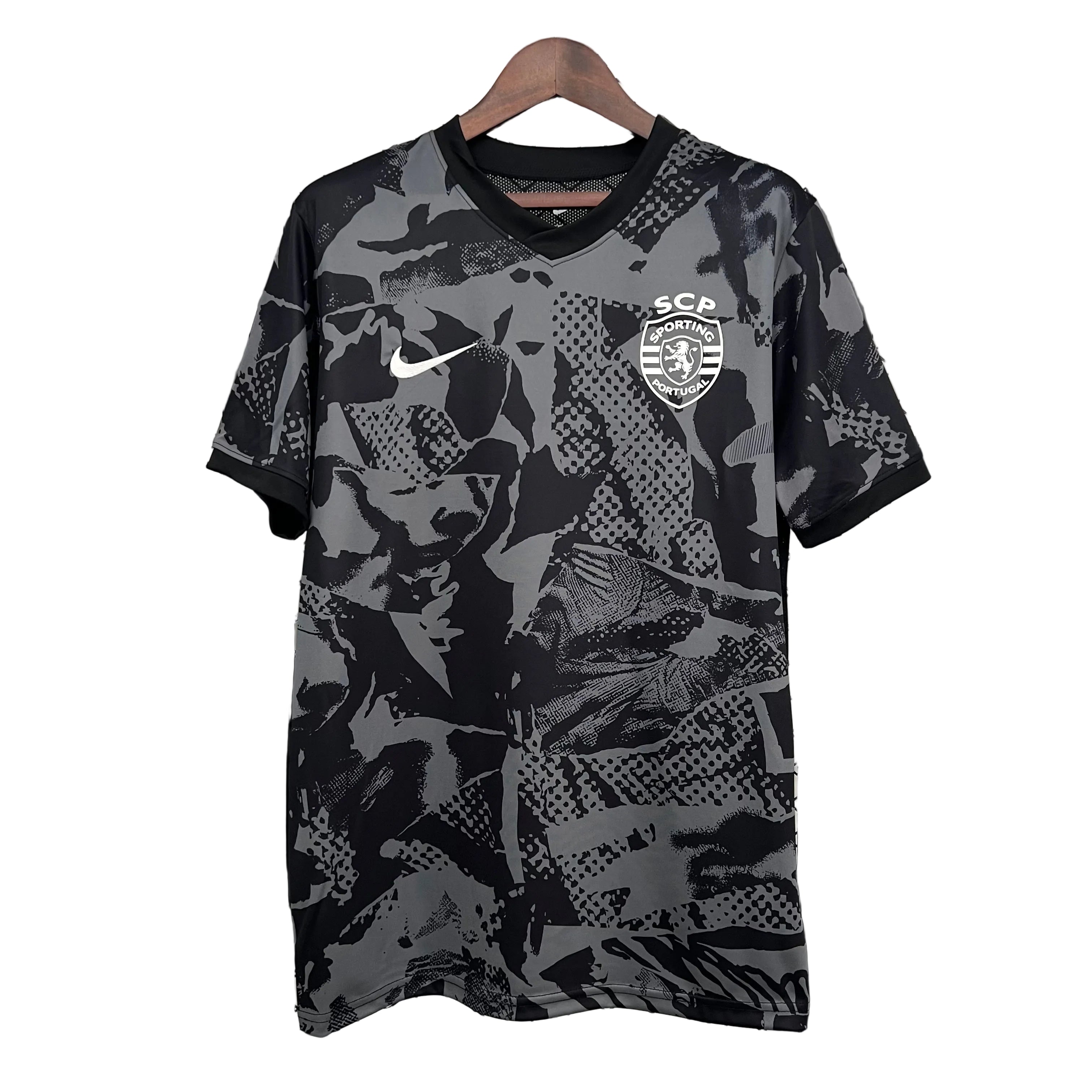 CAMISOLA DO SPORTING 25/26 TREINO PRETO