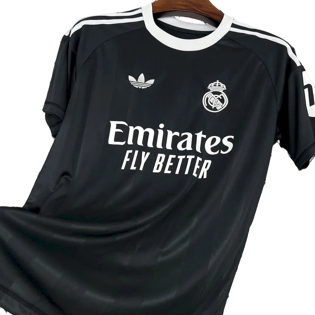 CAMISOLA DO REAL MADRID 25/26 PRETO