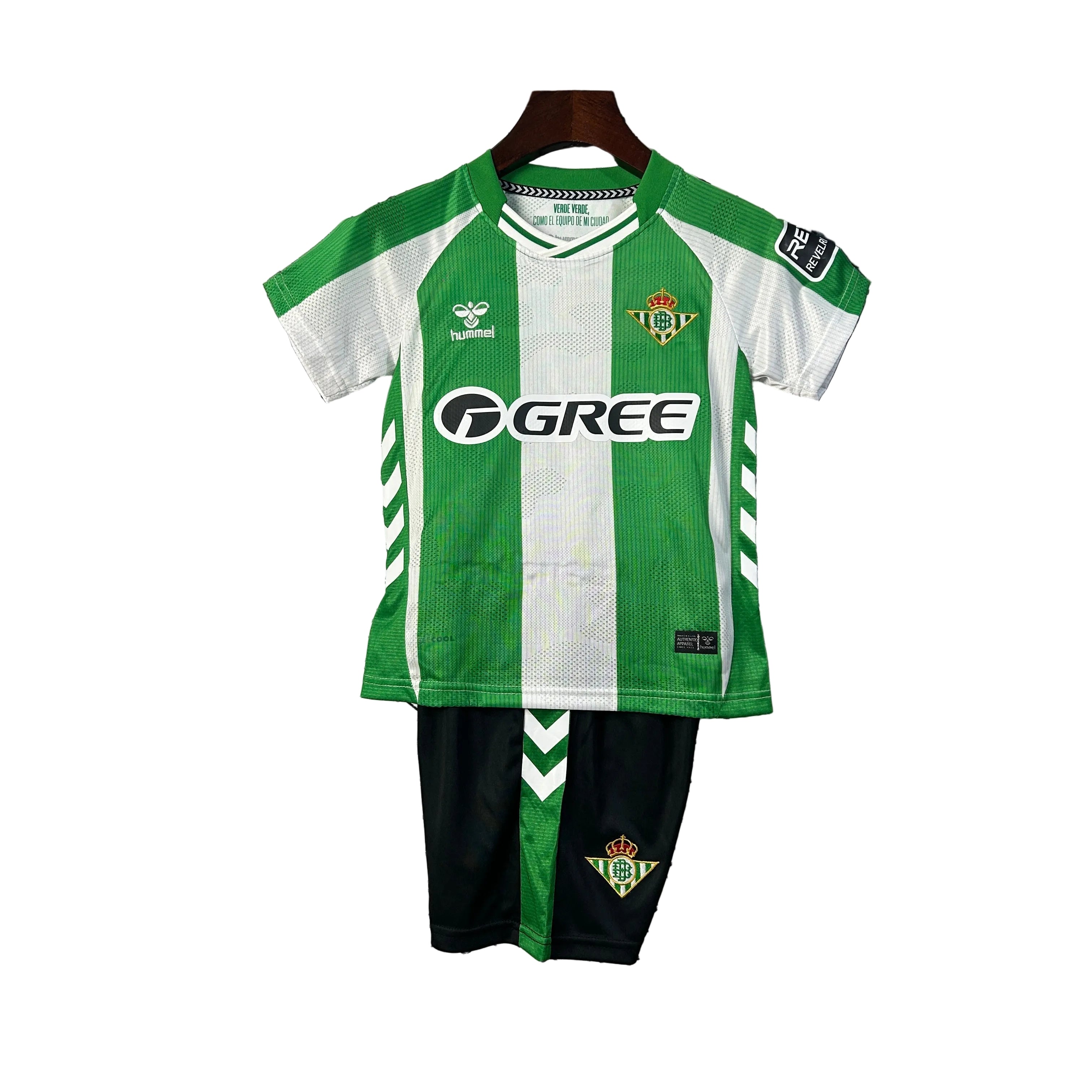 KIT INFANTIL DO REAL BETIS 25/26 VERDE E BRANCO