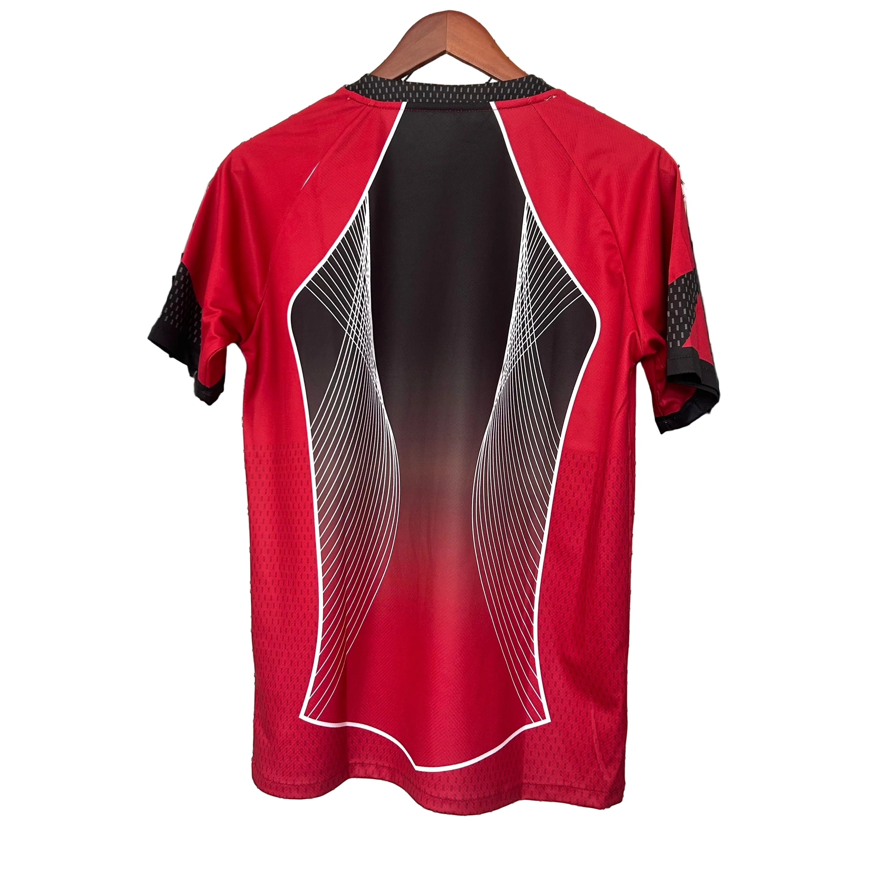 CAMISOLA DO BARCELONA 25/26 EDIÇÃO ESPECIAL VERMELHO E PRETO