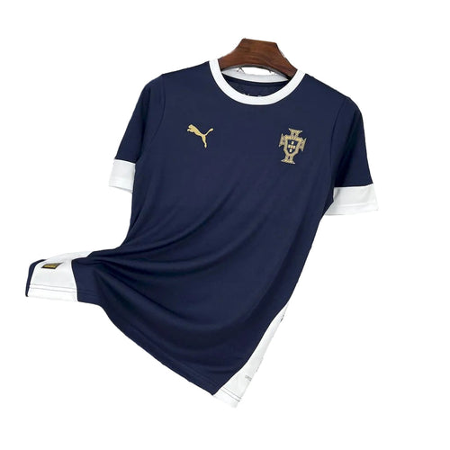 CAMISOLA DA SELEÇÃO DE PORTUGAL 25/26 TREINO AZUL