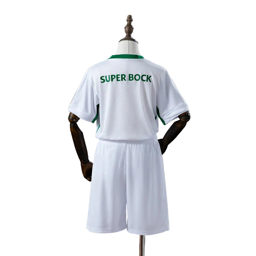 KIT INFANTIL DO SPORTING 25/26 BRANCO