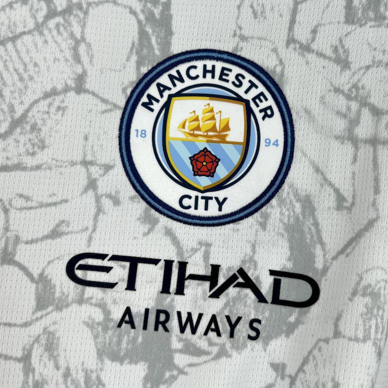 CAMISOLA DO MANCHESTER CITY 25/26 BRANCO