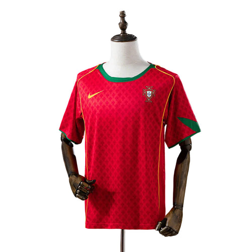 Camisola Adepto Vintage de Portugal 04/05 Vermelho - Frente