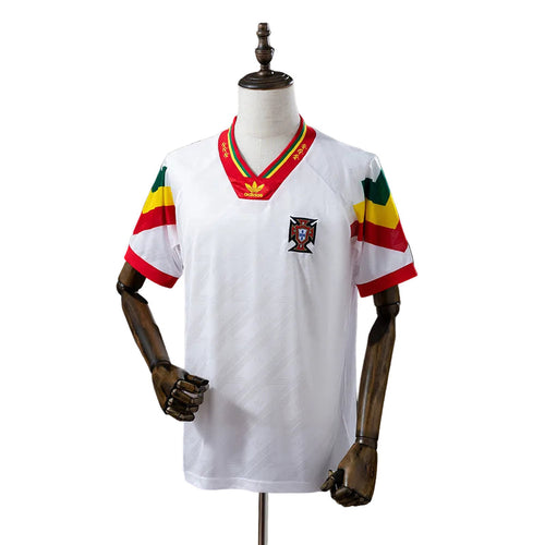 Camisola Adepto Vintage de Portugal 92/94 Branco - Frente